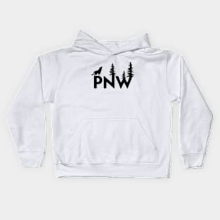 PNW Wolf Kids Hoodie